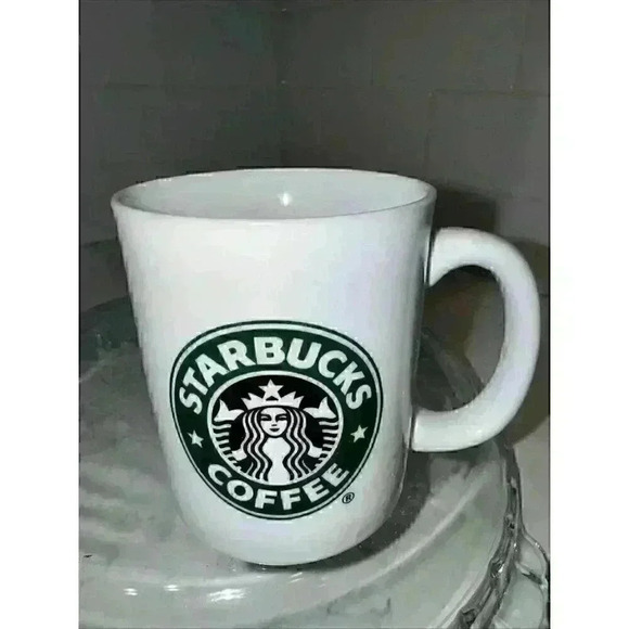 Starbucks 2006 White Coffee Mug Cup Mermaid Logo - Picture 2 of 9